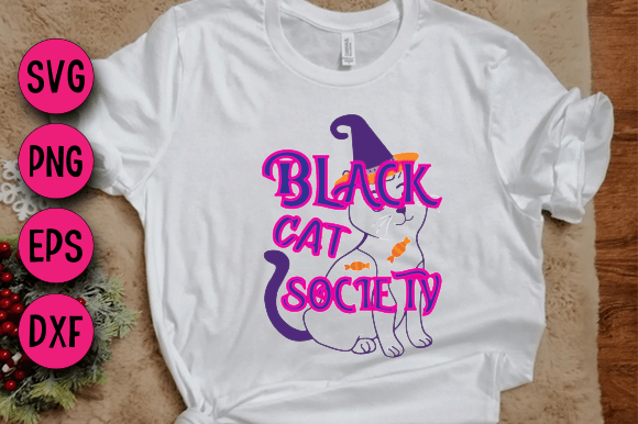 Black Cat Society, 3D SVG Design: Elevate Your Crafting Projects with Versatile Digital Assets