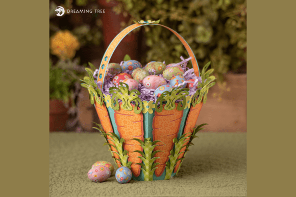 Carrot Basket SVG