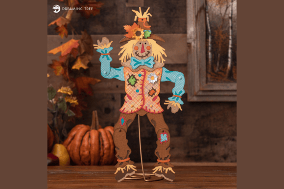 Jointed Mr. Scarecrow SVG