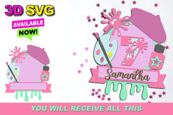 Mastering the Art of Celebration: A Comprehensive Guide to Painter Artist Cake Topper SVG Files