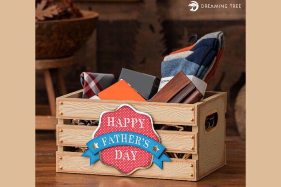 Surprise Dad with a Handcrafted Father’s Day Gift Crate SVG