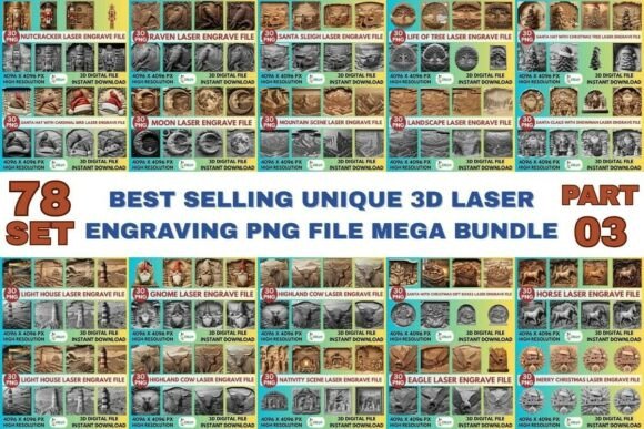 Unlocking Professional Results with the Amazing 3D Laser Engrave PNG Bundle
